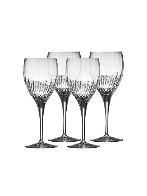 Luigi Bormioli Diamante Wit vine Glas - 4 pcs
