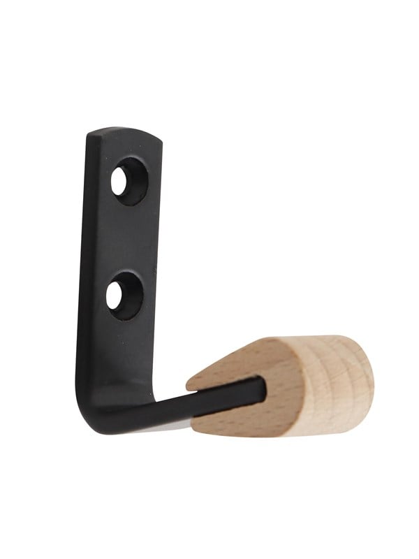 Home>it Small beechwood peg - Zwart