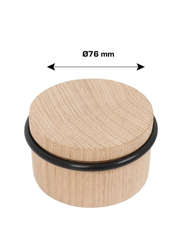 Home>it Deurstopper Ø76 mm - eikenhout