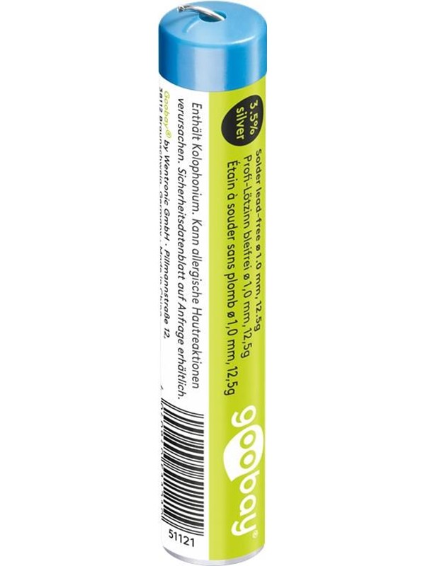 Fixpoint Solder lead-free ø 1.0 mm 12.5 G reel - content: