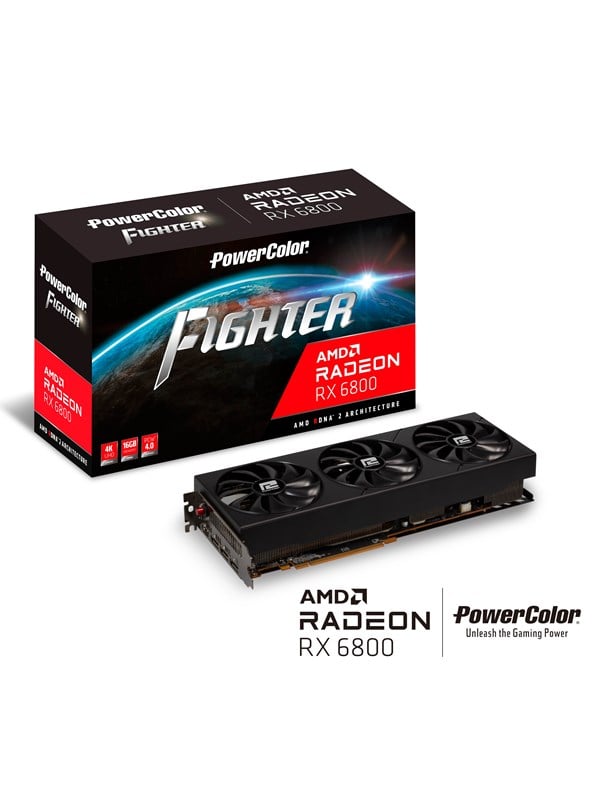 Powercolor Radeon RX 6800 Fighter - 16GB GDDR6 RAM - Grafische kaarten