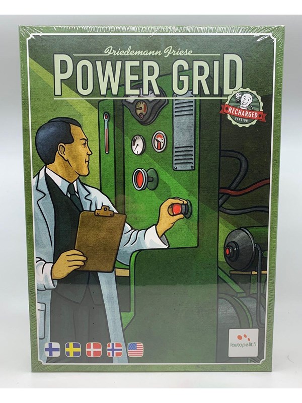 Lautapelit Stroom Grid Recharged (Nordic + EN)