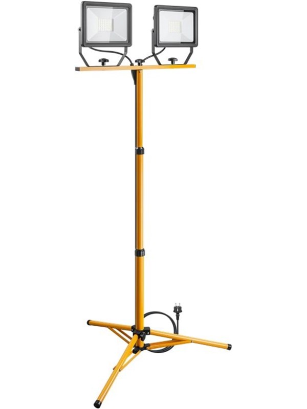 Pro LED work light with telescopic Statief 2 x 50 W B