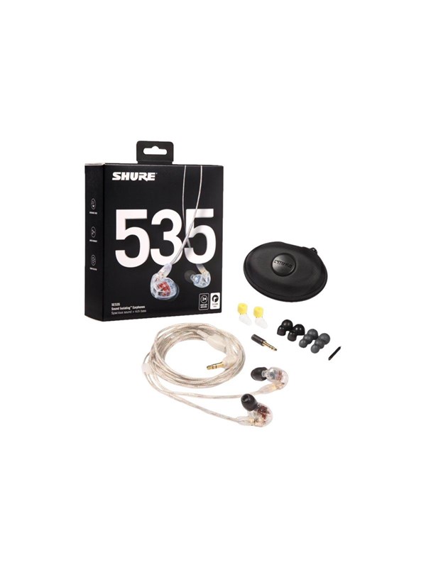 Shure SE535 Headset In-ear Transparant