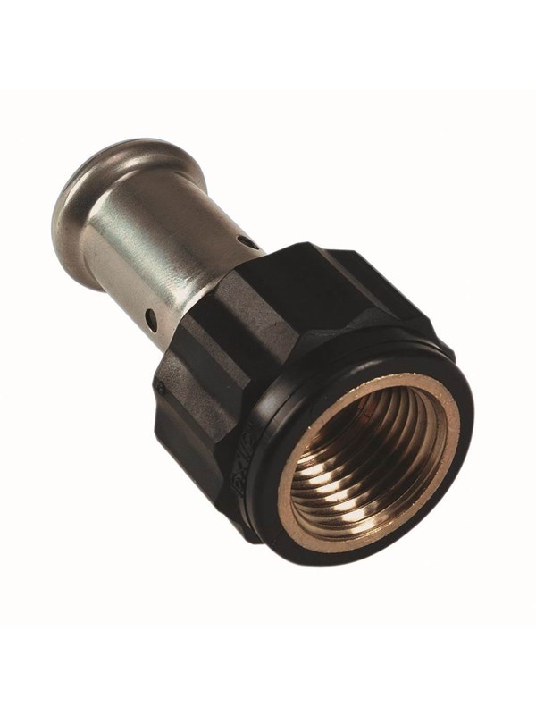 Henco straight female iron AV / multimedia paneel 50 mm x 112