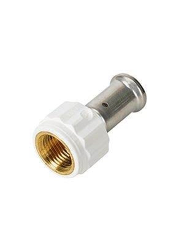 Henco straight female iron AV / multimedia paneel 26 mm x 34