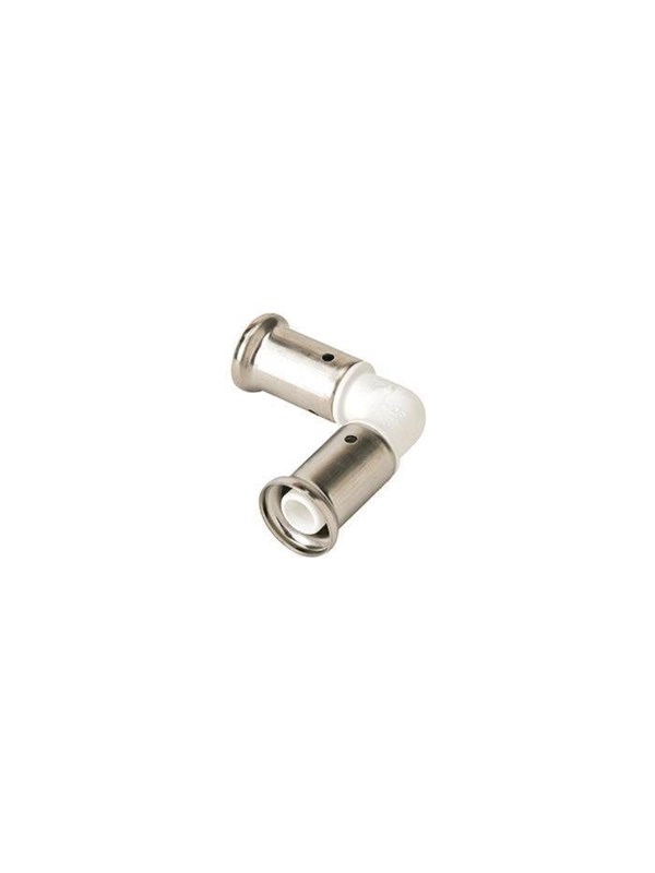 Henco Druk elleboog 90° 32 x 32 mm