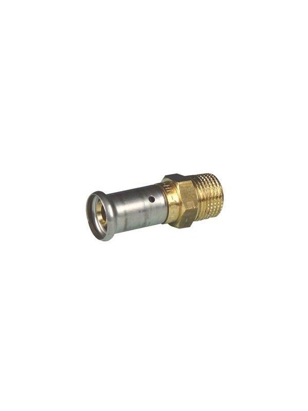 Henco straight male AV / multimedia paneel 20 mm x 34 cusi