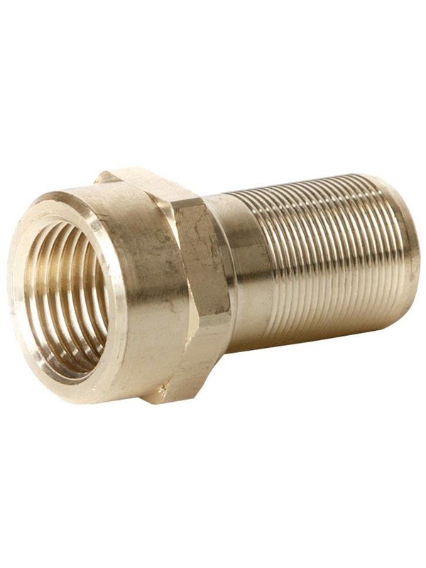 Henco straight nipple female Messing 20mmx1/2