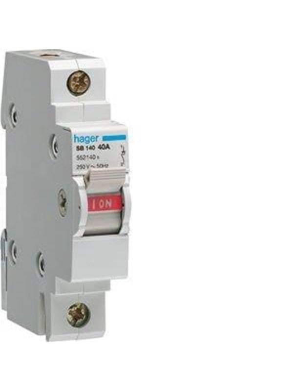 Hager Modular switch disconnector 1x16a 230vac