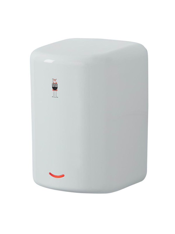 Dan Dryer Turbo low noise hand dryer matt Wit