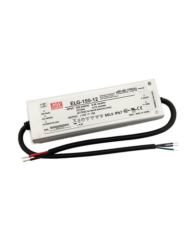 DEVELTRON 12vdc led power supply 150w - ip67