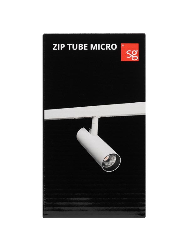 SG Armaturen Zip tube micro Zwart dimtowarm