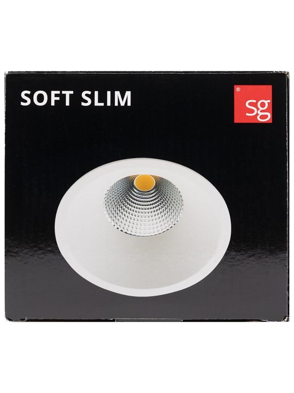 SG Armaturen Soft slim Wit 2700k