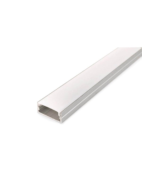 DEVELTRON Alu profil 12 with opal cover - 2.5 m