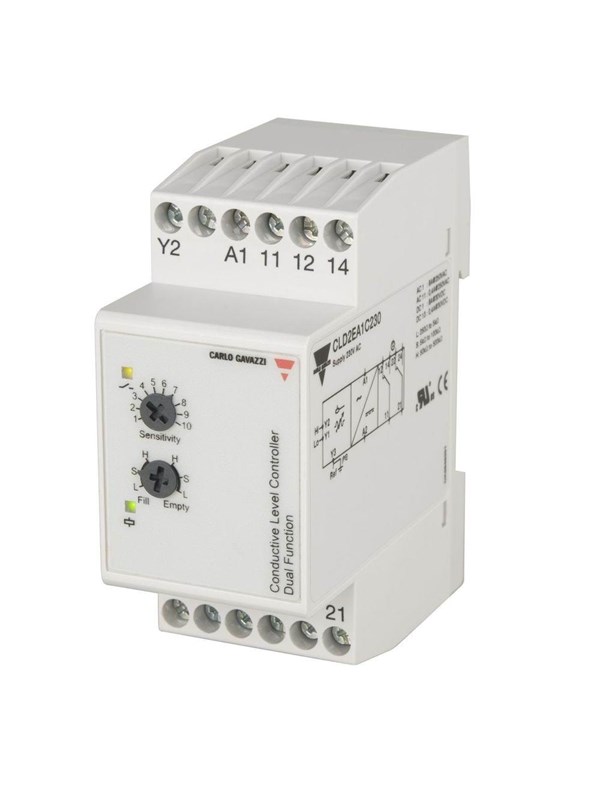 Carlo Gavazzi Cond.level 2+1 fill empty din