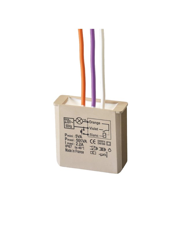 Urmet Mtr500e inbouw elektronische tuimelschakelaar met timer