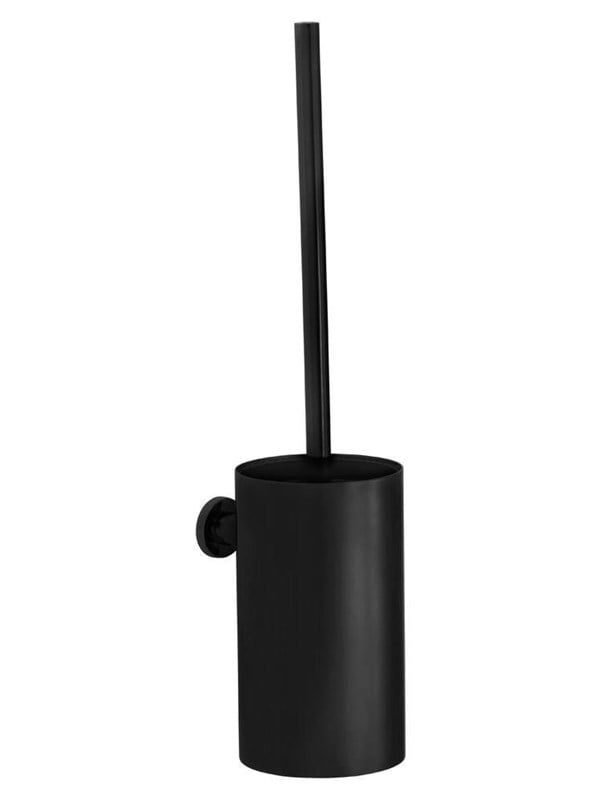 Pressalit toilet brush for wall Mat zwart