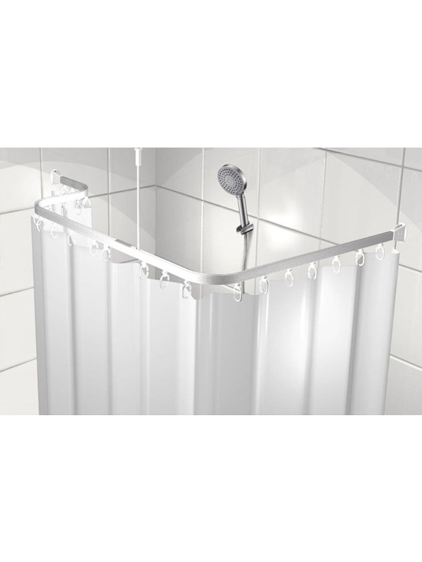 Van Der P Bend-it yourselve rail 200 cm Wit