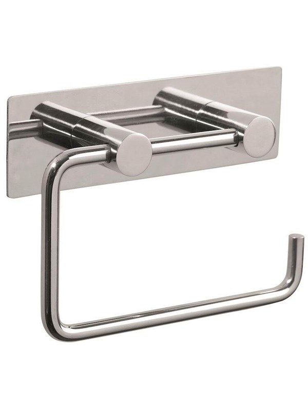 Pressalit toilet paper holder w / back plate polished rf