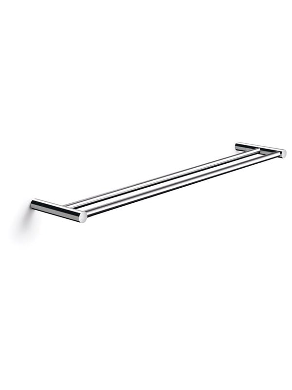 Pressalit towel rail 120x600 mm double Gepolijst