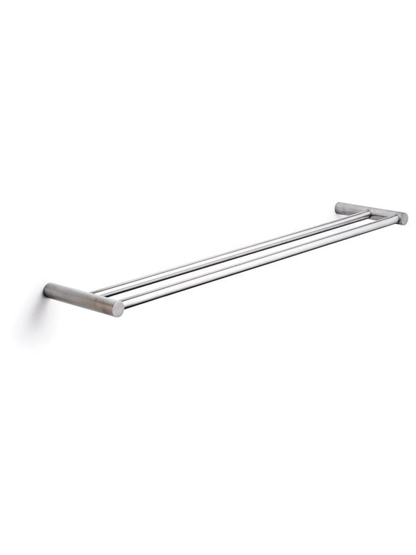Pressalit towel rail 120x600 mm double Roestvrij Staal