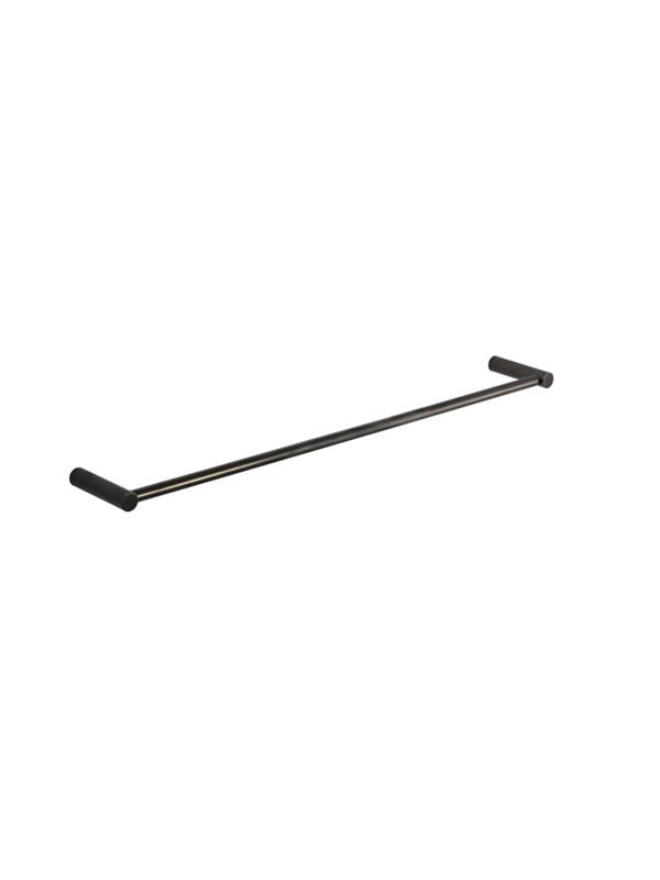 Pressalit towel rail single Zwart chroom