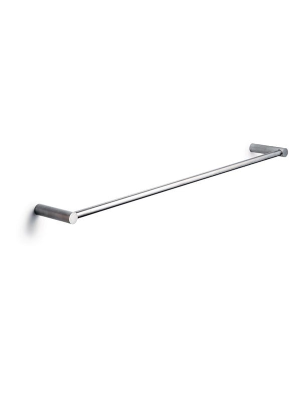 Pressalit towel bar 600mm single Edelstaal
