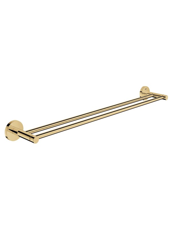 Grohe Essentials Dubbele handdoekrek, 600 mm, koele zonsopgang