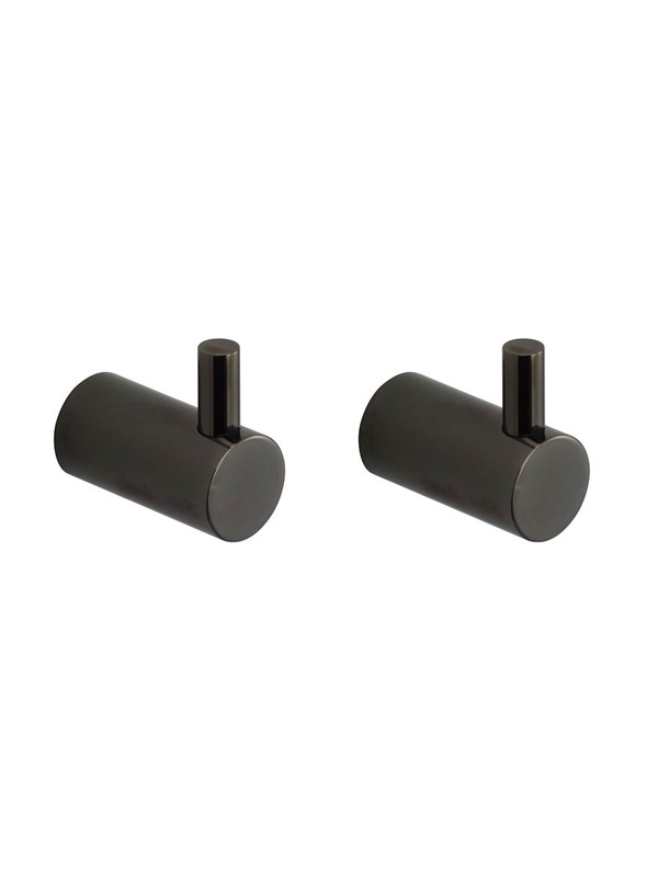 Pressalit towel hook pin Zwart chroom