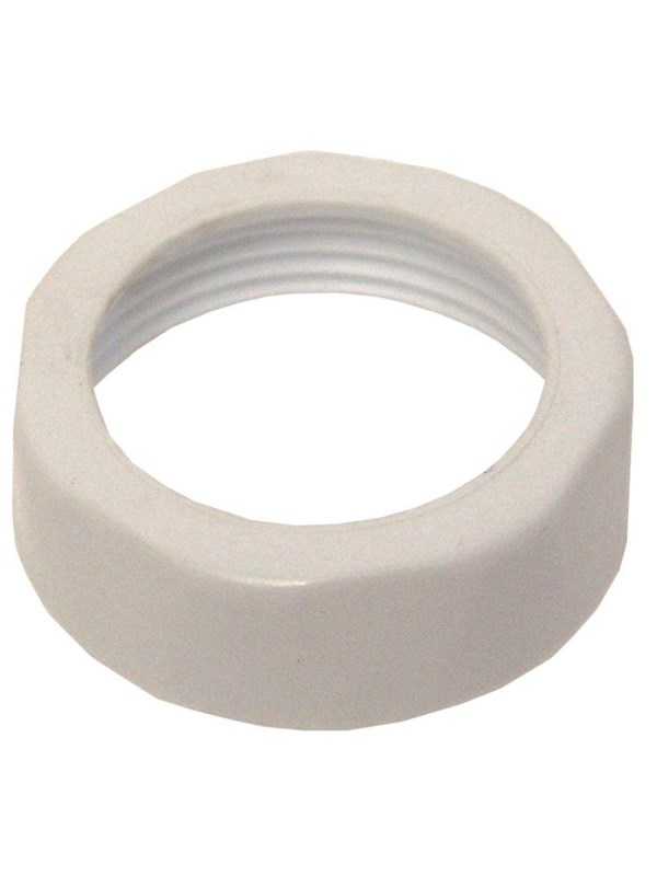Megatherm Nut 1 1/4 white plast