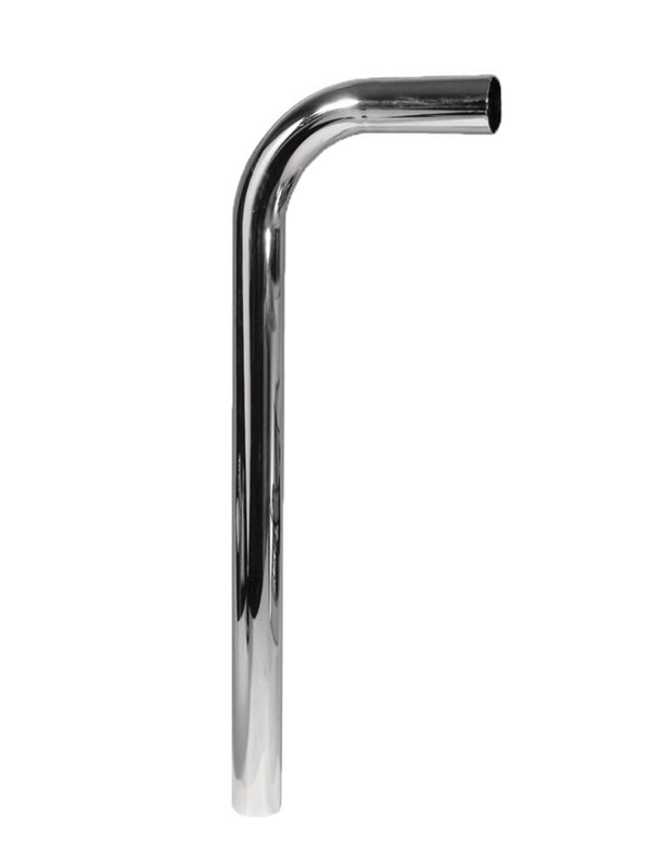 Purus drain pipe angled 32 x 220 x 680 mm without rosette ch