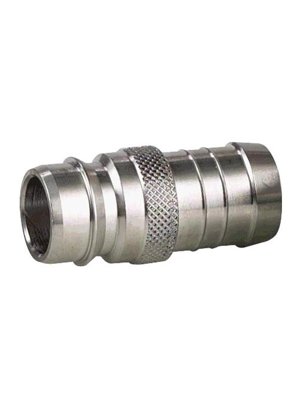 Nito 3/4 Edelstaal nipple with 3/4 hose tail