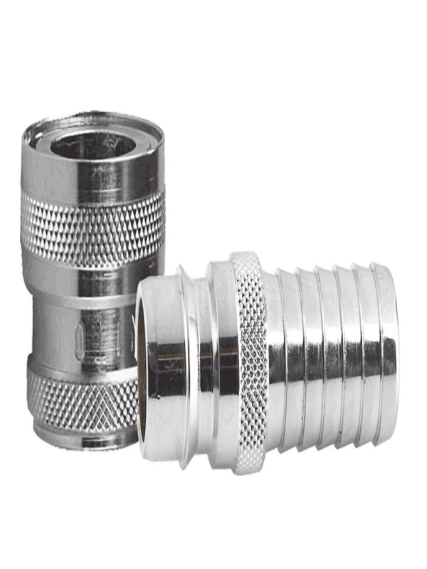 Nito 1/2" coupling set with 1/2" coupler and 1/2" hose tail