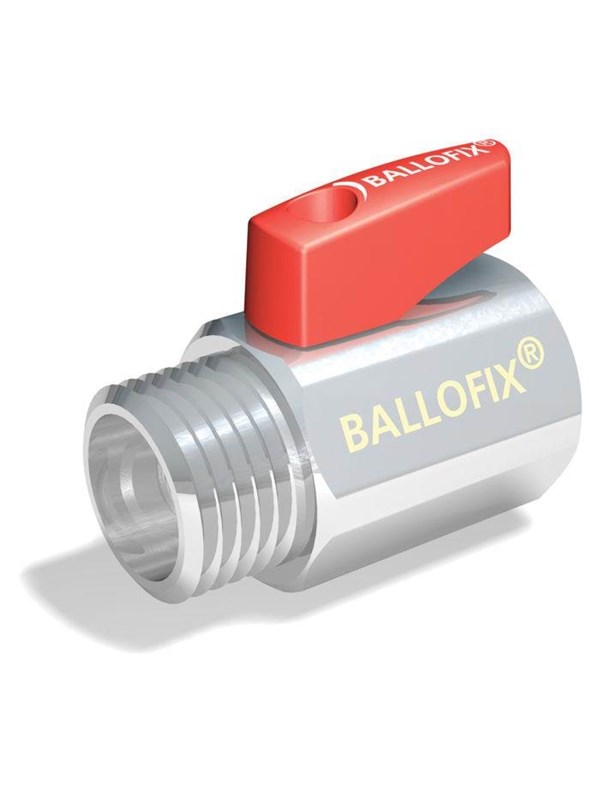 Broen Ballofix female / male 1/2 Rood grip