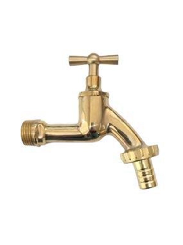 Megatherm Drain cock 1/2 t-handle with Slangkoppeling
