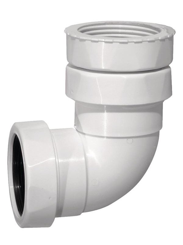 Purus outlet angle w/pum ø32/40mm x 11/4-112