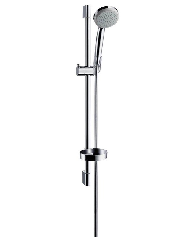 Hansgrohe croma 100 mono Handdouche unica'c wall bar 0.65 m