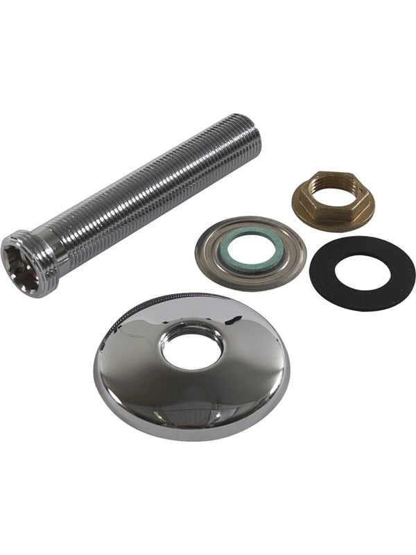 Megatherm Connector 120 mm ll 3/4" x 1/2" with rosette Ø70