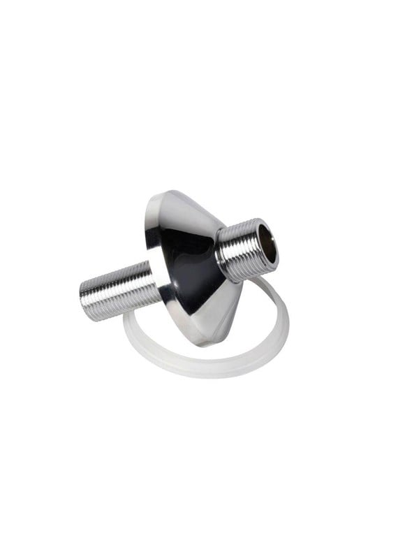 Roth intake piece straight 3/4" x 1/2" n/n with rosette