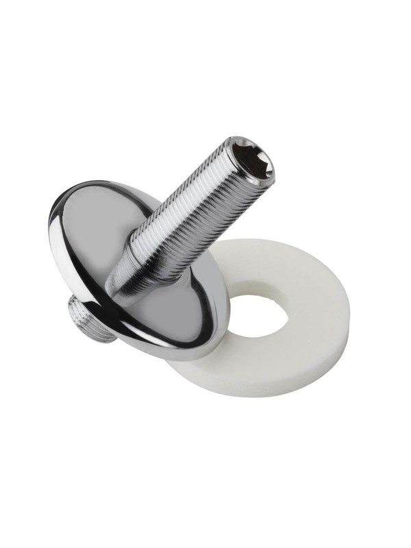 Roth intake piece straight 1/2" x 1/2" n/n with rosette