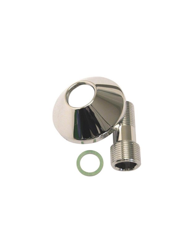 Megatherm Connector 60 mm ll 3/4 x 1/2 met rozet ø70
