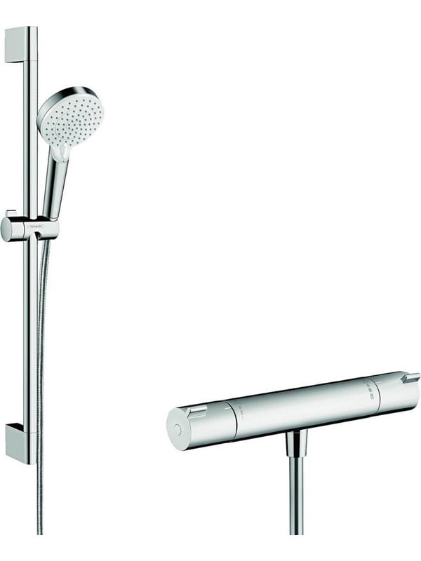 Hansgrohe crometta vario/ecostat 1001 cl combi set 65 cm