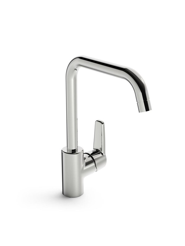 Oras saga 3931f Keukenkraan high swivel spout 120/60° fle