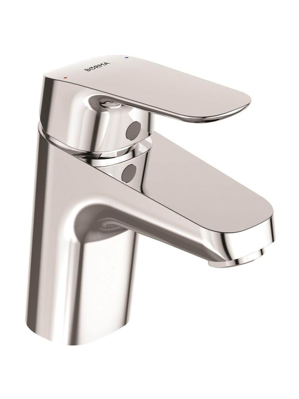 Børma Borma ceraflex basin mixer with push open waste Chroom