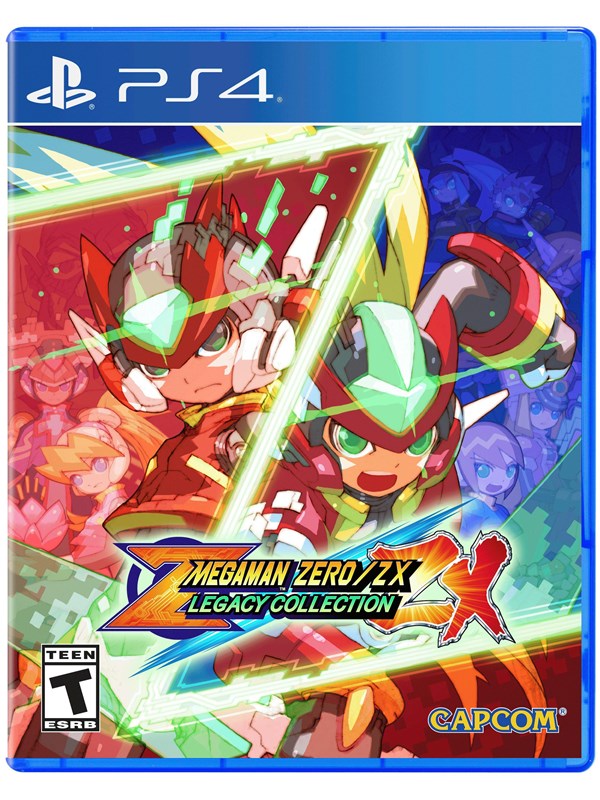 Capcom Mega Man Zero/ZX Legacy Collection, PlayStation 4, Multiplayer modus, T (Tiener)