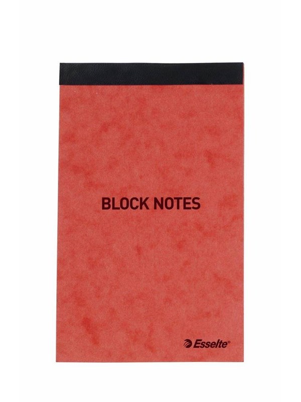Esselte Notitieblok met oranje omslag 130x80mm 45553