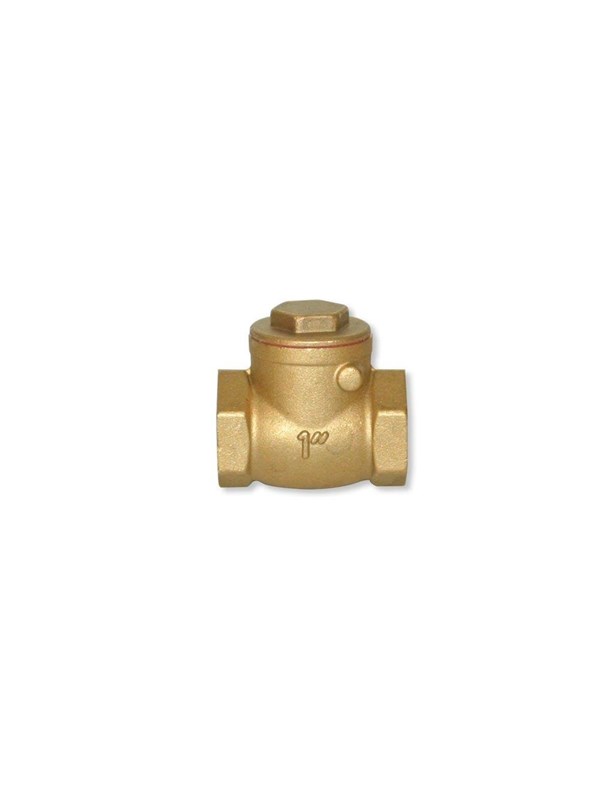 Pettinaroli Messing Schommel check valve with Metaal disc 3/4