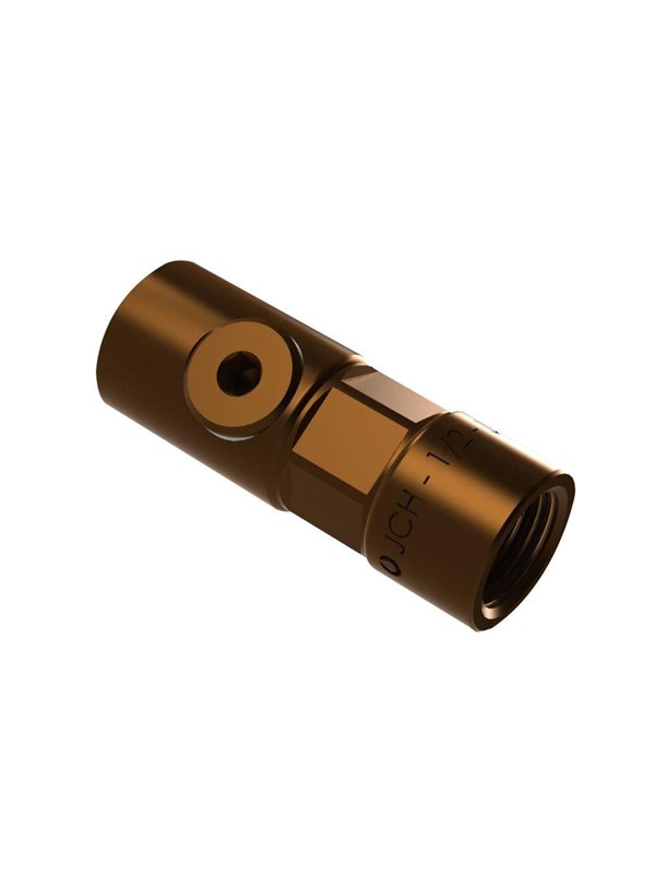 JCH Terugslagklep 2280 regelbaar brons 12