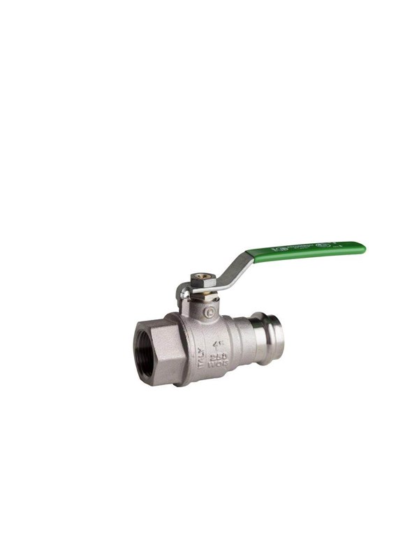 Pettinaroli Heavyduty fullway ball valve with press Fittingen ends press